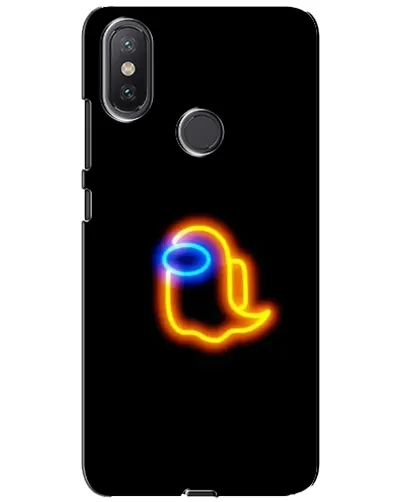 Чехол для Xiaomi Mi A2 Lite с картинкой «Among Us неоновое сияние» Чехол для Xiaomi Mi A2 Lite с картинкой «Among Us неоновое сияние»