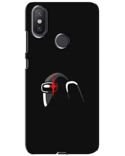 Чехол для Xiaomi Mi A2 Lite с картинкой «Among Us шлем» Чехол для Xiaomi Mi A2 Lite с картинкой «Among Us шлем»