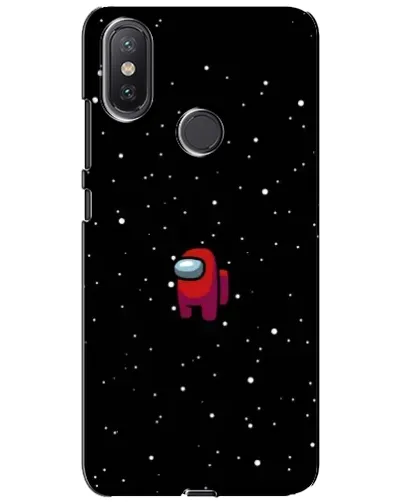 Чехол для Xiaomi Mi A2 Lite с картинкой «Красный Among Us» Чехол для Xiaomi Mi A2 Lite с картинкой «Красный Among Us»