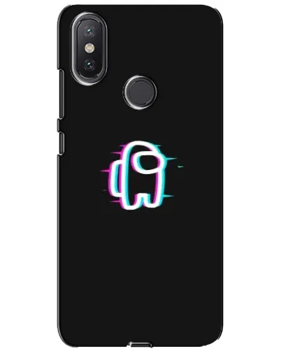 Чехол для Xiaomi Mi A2 Lite с картинкой «Among Us неон» Чехол для Xiaomi Mi A2 Lite с картинкой «Among Us неон»