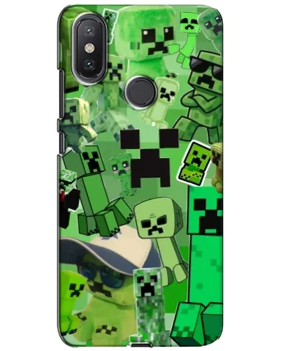 Чехол для Xiaomi Mi A2 Lite с картинкой «Криперы Minecraft» Чехол для Xiaomi Mi A2 Lite с картинкой «Криперы Minecraft»