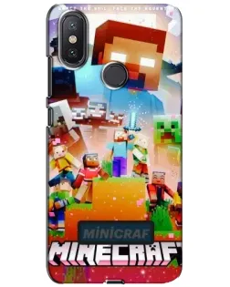 Чехол для Xiaomi Mi A2 Lite с картинкой «Minecraft герои игры» Чехол для Xiaomi Mi A2 Lite с картинкой «Minecraft герои игры»