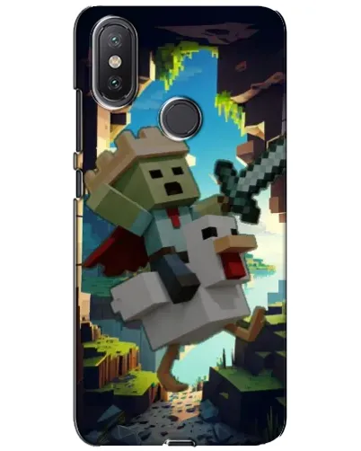 Чехол для Xiaomi Mi A2 Lite с картинкой «Стив и гусь» Чехол для Xiaomi Mi A2 Lite с картинкой «Стив и гусь»