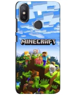 Чехол для Xiaomi Mi A2 Lite с картинкой «Minecraft классический мир» Чехол для Xiaomi Mi A2 Lite с картинкой «Minecraft классический мир»
