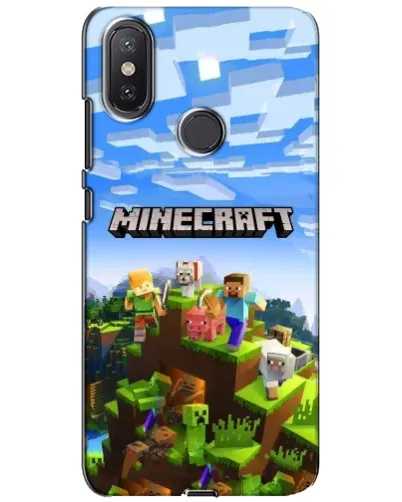 Чехол для Xiaomi Mi A2 Lite с картинкой «Minecraft классический мир» Чехол для Xiaomi Mi A2 Lite с картинкой «Minecraft классический мир»