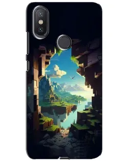Чехол для Xiaomi Mi A2 Lite с картинкой «Вид из пещеры» Чехол для Xiaomi Mi A2 Lite с картинкой «Вид из пещеры»