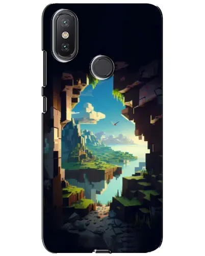 Чехол для Xiaomi Mi A2 Lite с картинкой «Вид из пещеры» Чехол для Xiaomi Mi A2 Lite с картинкой «Вид из пещеры»