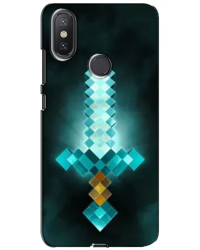 Чехол для Xiaomi Mi A2 Lite с картинкой «Алмазный меч неон» Чехол для Xiaomi Mi A2 Lite с картинкой «Алмазный меч неон»
