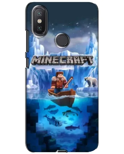 Чехол для Xiaomi Mi A2 Lite с картинкой «Minecraft ледяной мир» Чехол для Xiaomi Mi A2 Lite с картинкой «Minecraft ледяной мир»