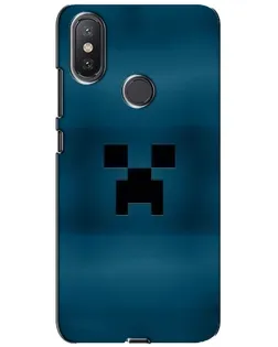 Чехол для Xiaomi Mi A2 Lite с картинкой «Крипер текстура» Чехол для Xiaomi Mi A2 Lite с картинкой «Крипер текстура»