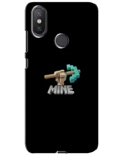 Чехол для Xiaomi Mi A2 Lite с картинкой «Алмазная кирка» Чехол для Xiaomi Mi A2 Lite с картинкой «Алмазная кирка»