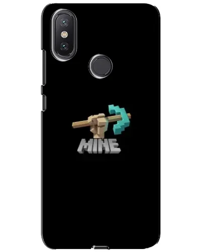 Чехол для Xiaomi Mi A2 Lite с картинкой «Алмазная кирка» Чехол для Xiaomi Mi A2 Lite с картинкой «Алмазная кирка»