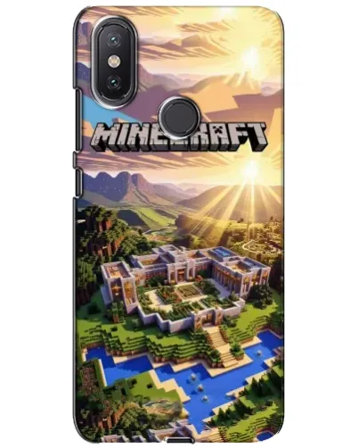 Чехол для Xiaomi Mi A2 Lite с картинкой «Minecraft панорама» Чехол для Xiaomi Mi A2 Lite с картинкой «Minecraft панорама»