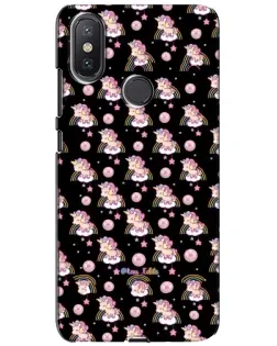 Чехол для Xiaomi Mi A2 Lite с картинкой «Magic Unicorn паттерн»