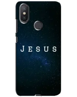 Чехол для Xiaomi Mi A2 Lite с картинкой «Звездное небо Jesus»