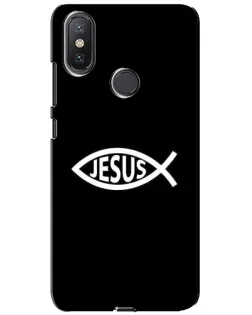 Чехол для Xiaomi Mi A2 Lite с картинкой «Классический Jesus»
