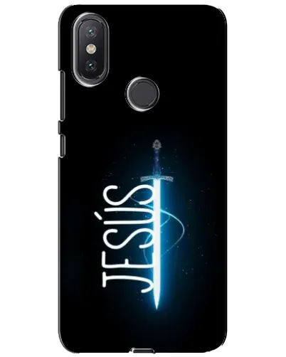 Чехол для Xiaomi Mi A2 Lite с картинкой «Меч Духа Jesus» Чехол для Xiaomi Mi A2 Lite с картинкой «Меч Духа Jesus»