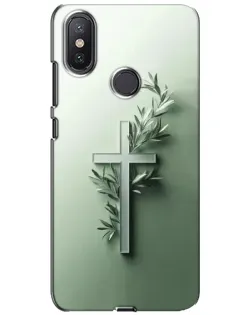Чехол для Xiaomi Mi A2 Lite с картинкой «Оливковая ветвь» Чехол для Xiaomi Mi A2 Lite с картинкой «Оливковая ветвь»