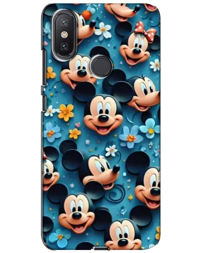 Чехол для Xiaomi Mi A2 Lite с картинкой «Паттерн Микки и Минни» Чехол для Xiaomi Mi A2 Lite с картинкой «Паттерн Микки и Минни»