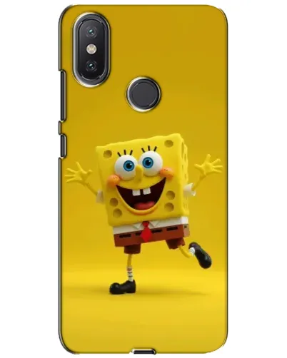 Чехол для Xiaomi Mi A2 Lite с картинкой «Позитивный Губка Боб»