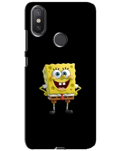 Чехол для Xiaomi Mi A2 Lite с картинкой «Классический Губка Боб»