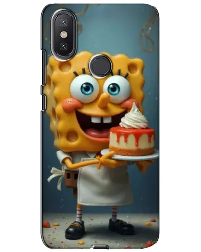 Чехол для Xiaomi Mi A2 Lite с картинкой «Повар Спанч Боб»