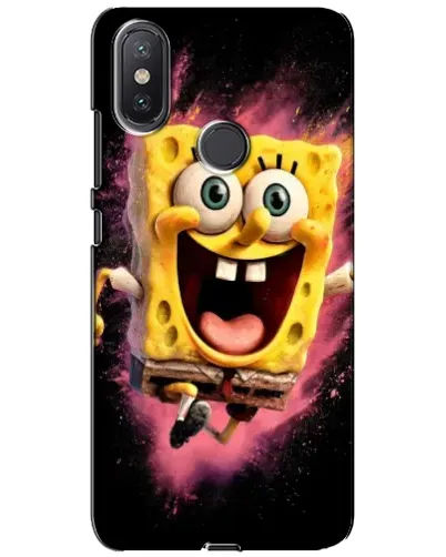 Чехол для Xiaomi Mi A2 Lite с картинкой «Взрывной Спанч Боб»