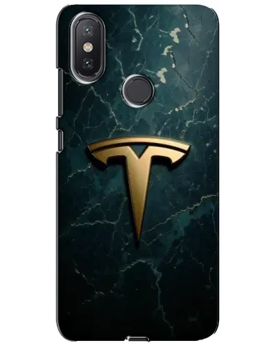 Чехол для Xiaomi Mi A2 Lite с картинкой «Мраморная Tesla Gold» Чехол для Xiaomi Mi A2 Lite с картинкой «Мраморная Tesla Gold»
