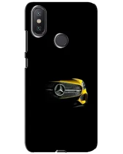 Чехол для Xiaomi Mi A2 Lite с картинкой «Mercedes — ретро стиль»