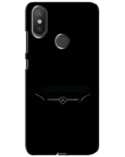 Чехол для Xiaomi Mi A2 Lite с картинкой «Mercedes Stealth Look»