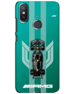 Чехол для Xiaomi Mi A2 Lite с картинкой «Mercedes AMG Petronas»