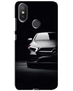 Чехол для Xiaomi Mi A2 Lite с картинкой «Свет фар Mercedes»