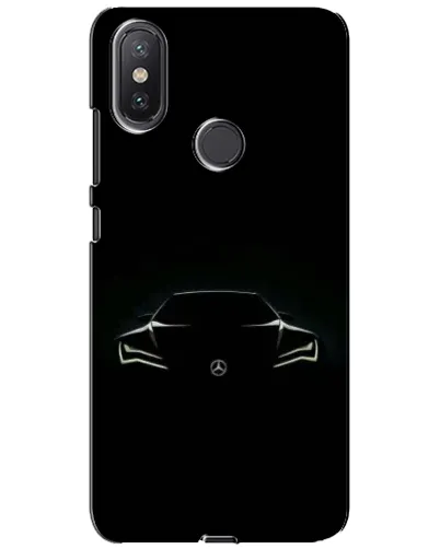 Чехол для Xiaomi Mi A2 Lite с картинкой «Mercedes — силуэт авто» Чехол для Xiaomi Mi A2 Lite с картинкой «Mercedes — силуэт авто»