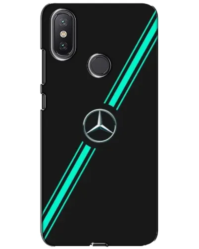 Чехол для Xiaomi Mi A2 Lite с картинкой «Спортивные линии Mercedes» Чехол для Xiaomi Mi A2 Lite с картинкой «Спортивные линии Mercedes»
