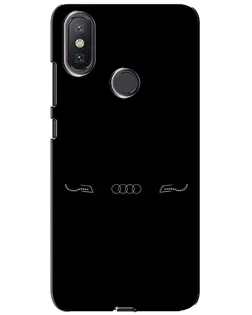 Чохол для Xiaomi Mi A2 Lite з картинкою «Audi — світловий підпис» Чохол для Xiaomi Mi A2 Lite з картинкою «Audi — світловий підпис»