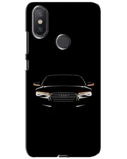 Чехол для Xiaomi Mi A2 Lite с картинкой «Audi — ночной контур» Чехол для Xiaomi Mi A2 Lite с картинкой «Audi — ночной контур»