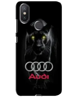 Чехол для Xiaomi Mi A2 Lite с картинкой «Пантера и Audi» Чехол для Xiaomi Mi A2 Lite с картинкой «Пантера и Audi»