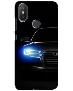 Чехол для Xiaomi Mi A2 Lite с картинкой «Неоновый взгляд Audi» Чехол для Xiaomi Mi A2 Lite с картинкой «Неоновый взгляд Audi»