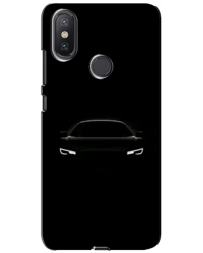 Чехол для Xiaomi Mi A2 Lite с картинкой «Взгляд Audi в темноте»