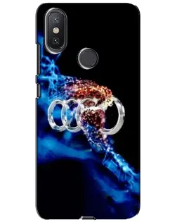 Чехол для Xiaomi Mi A2 Lite с картинкой «Энергия лого Audi» Чехол для Xiaomi Mi A2 Lite с картинкой «Энергия лого Audi»