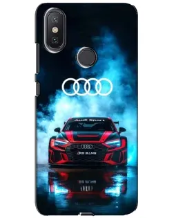 Чехол для Xiaomi Mi A2 Lite с картинкой «Audi Sport — неон» Чехол для Xiaomi Mi A2 Lite с картинкой «Audi Sport — неон»