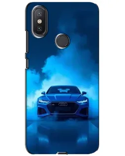 Чехол для Xiaomi Mi A2 Lite с картинкой «Audi — голубая энергия» Чехол для Xiaomi Mi A2 Lite с картинкой «Audi — голубая энергия»