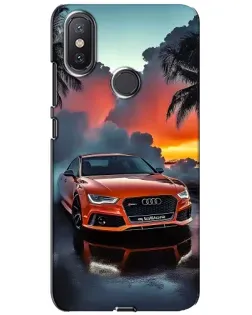 Чехол для Xiaomi Mi A2 Lite с картинкой «Audi — закат» Чехол для Xiaomi Mi A2 Lite с картинкой «Audi — закат»