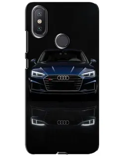 Чехол для Xiaomi Mi A2 Lite с картинкой «Audi — ночное отражение» Чехол для Xiaomi Mi A2 Lite с картинкой «Audi — ночное отражение»