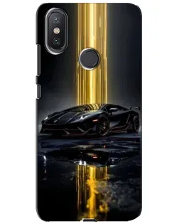 Чохол для Xiaomi Mi A2 Lite з картинкою «Нічний Lamborghini драйв» Чохол для Xiaomi Mi A2 Lite з картинкою «Нічний Lamborghini драйв»