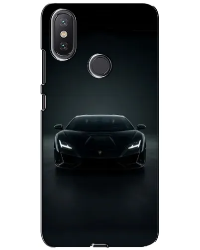 Чехол для Xiaomi Mi A2 Lite с картинкой «Черный Lamborghini Aventador» Чехол для Xiaomi Mi A2 Lite с картинкой «Черный Lamborghini Aventador»