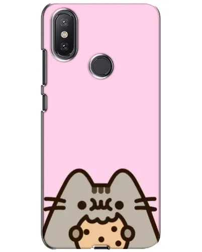 Чехол для Xiaomi Mi A2 Lite с картинкой «Pusheen и печенье» Чехол для Xiaomi Mi A2 Lite с картинкой «Pusheen и печенье»