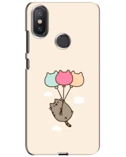 Чехол для Xiaomi Mi A2 Lite с картинкой «Пушин на шариках»