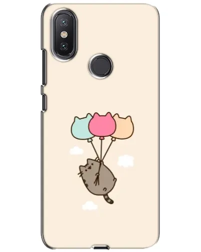 Чехол для Xiaomi Mi A2 Lite с картинкой «Пушин на шариках» Чехол для Xiaomi Mi A2 Lite с картинкой «Пушин на шариках»