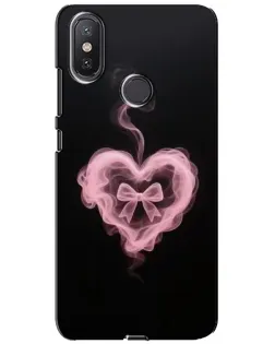 Чехол для Xiaomi Mi A2 Lite с картинкой «Дымчатое сердце»
